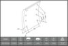 MERCE 3354202920 Brake Lining Kit, drum brake